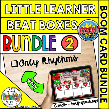 Preview of Little Learner Beat Boxes - Rhythms Only (Distance Learning on Boom)