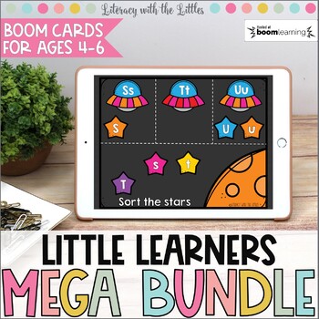 Preview of Preschool and Kindergarten BOOM Cards™ Mega Bundle
