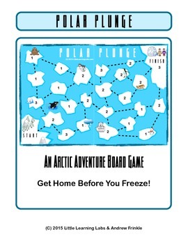 Preview of Little Learning Labs - Polar Plunge Busters - Strategy Board Game