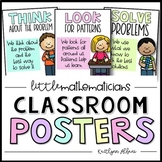 Little Mathematicians - Classroom Posters for Good Math Practices