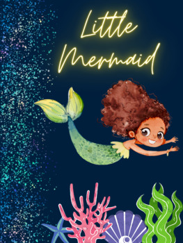 Little Mermaid Poster by Dee's Workshop | TPT