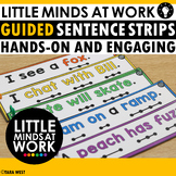 Little Minds at Work® Guided Sentences Strips - Science of