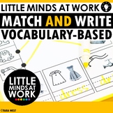 Little Minds at Work SOR Decoding Match & Write Sheets WIT