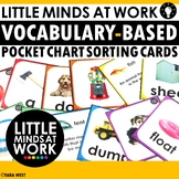 Little Minds at Work SOR Vocabulary Pocket Chart Cards WIT