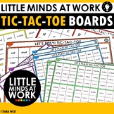 Little Minds at Work Science of Reading Based Tic-Tac-Toe Boards