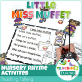 Nursery Rhyme Activities for Little Miss Muffett
