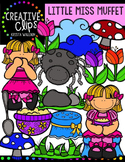 Little Miss Muffet {Creative Clips Digital Clipart}