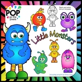 Monsters Clip Art:  Little Monsters