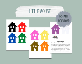 Preview of Little Mouse Color Game