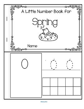Free Pencil Number Tracing Counting 0-10 Book Printable - Smart Cookie  Printables