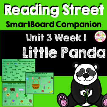 Preview of Little Panda SmartBoard Companion Kindergarten