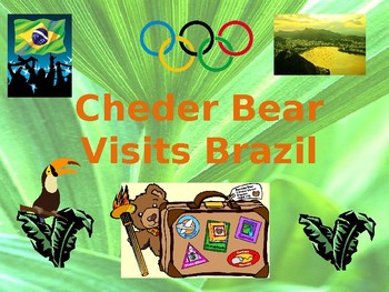 Preview of Little Passports - Brazil Powerpoint. Editable