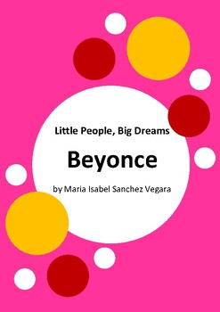 Preview of Little People, Big Dreams - Beyonce by Maria Isabel Sanchez Vegara