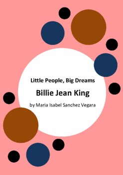 Preview of Little People, Big Dreams - Billie Jean King by Maria Isabel Sanchez Vegara