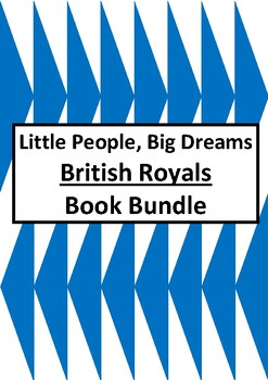 Preview of Little People, Big Dreams British Royals Bundle by Maria Isabel Sanchez Vegara