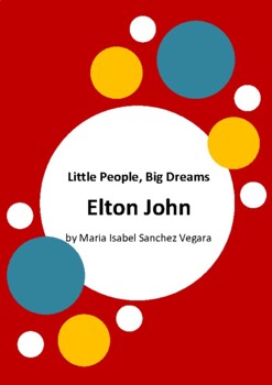 Little People, Big Dreams - Elton John by Maria Isabel Sanchez Vegara