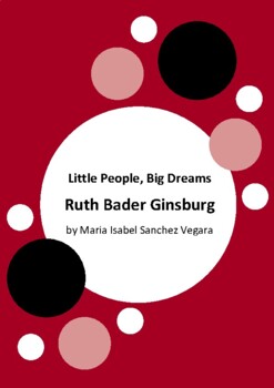 Preview of Little People, Big Dreams - Ruth Bader Ginsburg by Maria Isabel Sanchez Vegara