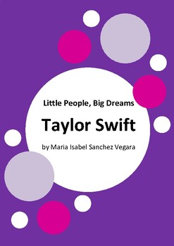 Preview of Little People, Big Dreams - Taylor Swift by Maria Isabel Sanchez Vegara