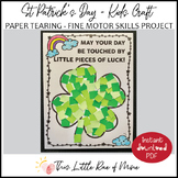 Little Pieces of Luck - paper tearing - printable - fine m