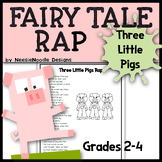"Three Little Pigs Rap" A Fairy Tale Poem for Fluency, Poe