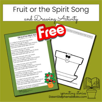 Preview of Fruit of the Spirit Children's Song