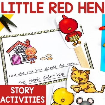 Preview of The Little Red Hen Activities