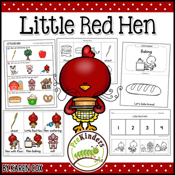 Little Red Hen Activities Worksheets Teachers Pay Teachers