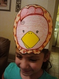 Little Red Hen Character Hat Patterns