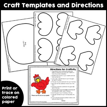 Little Red Hen Printable Templates