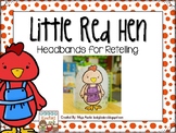 Little Red Hen Headbands for Retelling