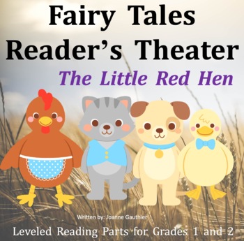 Preview of Little Red Hen: Reader's Theater for Grades 1 and 2