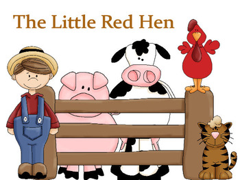 Little Red Hen-The Musical-Easy Preschool Production by Christine's