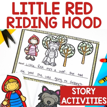 Little Red Riding Hood Activities by PrintablePrompts | TpT
