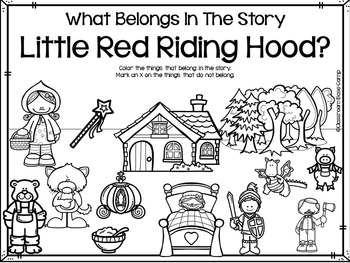 Little Red Riding Hood By Classroom Base Camp Teachers Pay Teachers