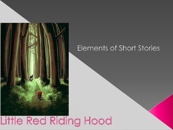 Preview of Little Red Riding Hood / A Study about the Elements of Story