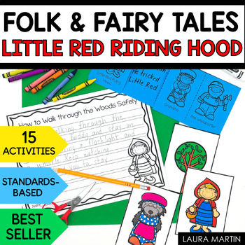 Preview of Little Red Riding Hood Activities - Sequencing - Little Red Riding Hood Craft