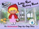Little Red Riding Hood - Animated Step-by-Step Story - SymbolStix