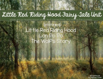Preview of Little Red Riding Hood Around the World Literacy Unit including Lon Po Po