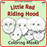 Little Red Riding Hood - Coloring Masks