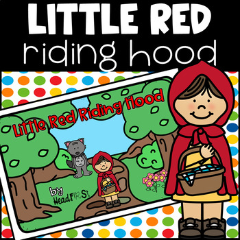Preview of Little Red Riding Hood Fairy Tale Unit with Book Readers Theater and Activities