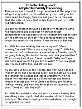 folktale examples little red riding hood