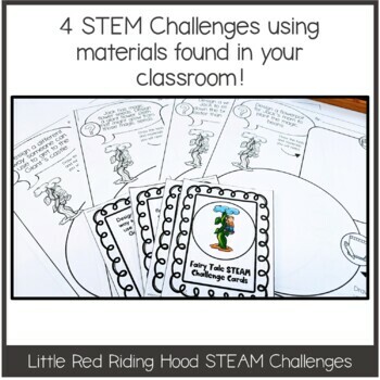 little red riding hood problem solving stem kit