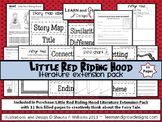 Little Red Riding Hood Literature Extension Pack
