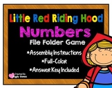 Little Red Riding Hood Numbers File Folder Game