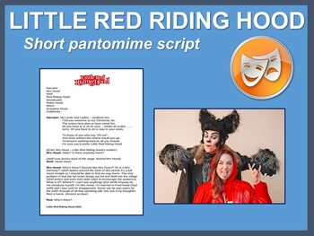 Preview of Little Red Riding Hood: Pantomime Drama script