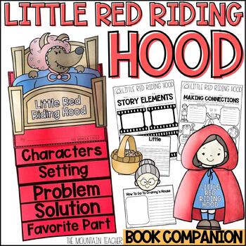 Preview of Little Red Riding Hood Read Aloud Activities with Crafts for Fairy Tale Unit