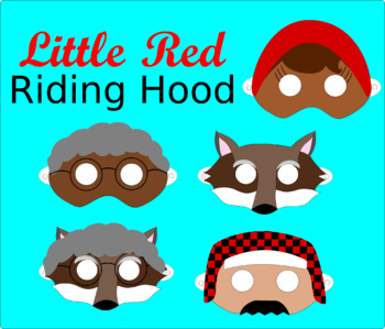 Preview of Little Red Riding Hood Reader's Theater Masks