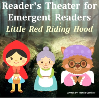 Preview of Little Red Riding Hood Reader's Theater for Emergent Readers