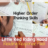 HOTS Reading Response Sheets: Little Red Riding Hood