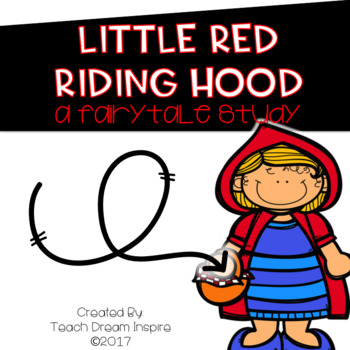 Preview of Little Red Riding Hood Fairy Tale Study